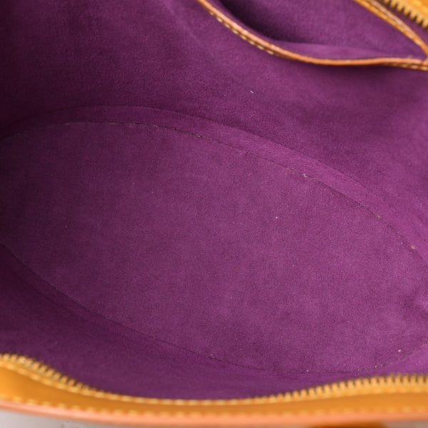 Very good condition LOUIS VUITTON Saint-Jacques PM handbag M52279 Epi leather yellow gold hardware used 4a000155