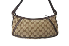 Load image into Gallery viewer, GUCCI グッチ アビー ワンショルダーバッグ ハンドバッグ 130939 2123 GGキャンバス レザー ベージュ ブラウン 美品 中古 4b000160