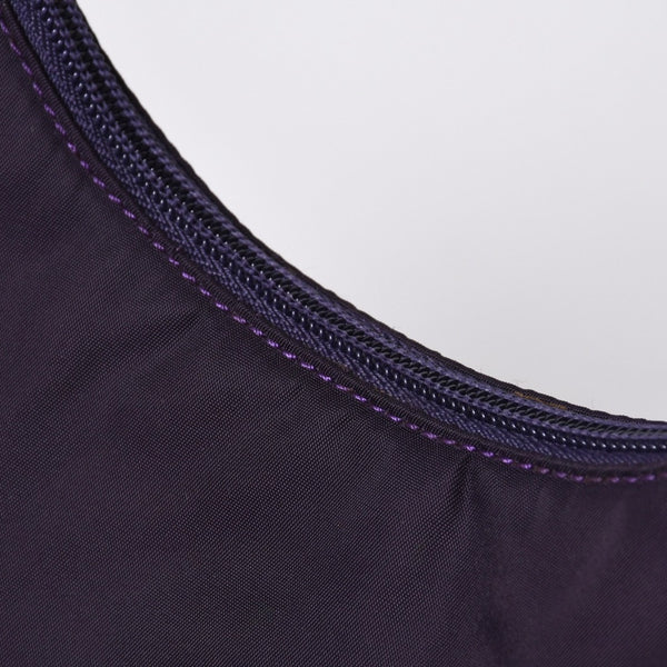 Very good condition PRADA Hobo One Shoulder Bag MV515 Triangle Logo Triangle Logo Plate Nylon Purple Used 4a000164