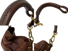 画像をギャラリービューアに読み込む, 極美品 Christian Dior クリスチャンディオール Libertine Hobo リバティーン ホーボー ワンショルダーバッグ プリーツ レザー 中古 4b000164