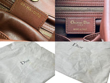 画像をギャラリービューアに読み込む, 極美品 Christian Dior クリスチャンディオール Libertine Hobo リバティーン ホーボー ワンショルダーバッグ プリーツ レザー 中古 4b000164