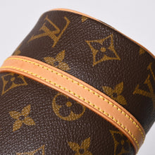 画像をギャラリービューアに読み込む, 新品同様 LOUIS VUITTON ルイヴィトン ハンドバッグ ミニパピヨン19 モノグラム ブラウン M51389 ゴールド金具 中古 4a000172