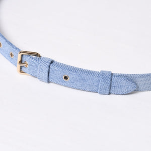 Like new Christian Dior Lady D-Joy Medium Lady D-Joy Shoulder Bag Denim Used 4a000168