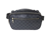 画像をギャラリービューアに読み込む, LOUIS VUITTON ルイヴィトン ダミエ・グラフィット Ambler アンブレール ボディバッグ N41289 CA1185 ブラック 美品 中古 4b000177