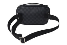 画像をギャラリービューアに読み込む, LOUIS VUITTON ルイヴィトン ダミエ・グラフィット Ambler アンブレール ボディバッグ N41289 CA1185 ブラック 美品 中古 4b000177