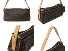 Load image into Gallery viewer, LOUIS VUITTON ルイヴィトン ヴィバシテMM ハンドバッグ ワンショルダーバッグ M51164 モノグラム PVC ブラウン 美品 中古 4b000180
