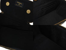 Load image into Gallery viewer, 極美品 CHANEL シャネル バニティ ショルダーバッグ 31番台 ココマーク ラムスキン キルティング ブラック ゴールド金具 中古 4b000185