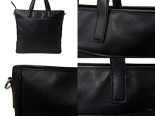 画像をギャラリービューアに読み込む, PRADA プラダ 2WAYバッグ NERO ネロ トートバッグ ショルダーバッグ VA1033 ブラック 美品 中古 4b000187