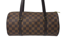Load image into Gallery viewer, 極美品 LOUIS VUITTON ルイヴィトン ハンドバッグ パピヨン30 ダミエキャンバス N51303 ブラウン ゴールド金具 中古 4b000189