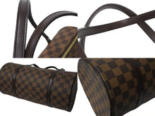 Load image into Gallery viewer, 極美品 LOUIS VUITTON ルイヴィトン ハンドバッグ パピヨン30 ダミエキャンバス N51303 ブラウン ゴールド金具 中古 4b000189