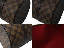 Load image into Gallery viewer, 極美品 LOUIS VUITTON ルイヴィトン ハンドバッグ パピヨン30 ダミエキャンバス N51303 ブラウン ゴールド金具 中古 4b000189