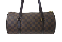 Load image into Gallery viewer, LOUIS VUITTON ルイヴィトン ハンドバッグ パピヨン30 ダミエキャンバス N51303 ブラウン ゴールド金具 美品 中古 4b000197
