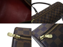 Load image into Gallery viewer, LOUIS VUITTON ルイヴィトン ハンドバッグ パピヨン30 ダミエキャンバス N51303 ブラウン ゴールド金具 美品 中古 4b000197