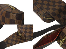 Load image into Gallery viewer, LOUIS VUITTON ルイヴィトン ショルダーバッグ ジェロニモス ダミエキャンバス ブラウン N51994 美品 中古 4b000198 正規品
