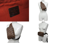 Load image into Gallery viewer, LOUIS VUITTON ルイヴィトン ショルダーバッグ ジェロニモス ダミエキャンバス ブラウン N51994 美品 中古 4b000198 正規品
