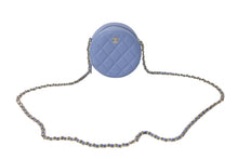 Load image into Gallery viewer, CHANEL シャネル ショルダーバッグ マトラッセ チェーンショルダーバッグ 30番台 ブルー ラムスキン シルバー金具 美品 中古 4b000203
