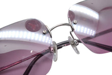 Load image into Gallery viewer, 極美品 CHANEL シャネル リムレス サングラス 4017 c.124/7E サイズ62□17 120 ココマーク ピンク グラデーション 中古 4b000205