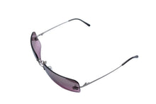 Load image into Gallery viewer, 極美品 CHANEL シャネル リムレス サングラス 4017 c.124/7E サイズ62□17 120 ココマーク ピンク グラデーション 中古 4b000205