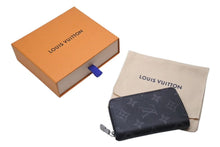 画像をギャラリービューアに読み込む, 極美品 LOUIS VUITTON ルイヴィトン モノグラムエクリプス ジッピー コインパース ヴェルティカル M81662 コインケース カードケース ブラック 中古 4b000211