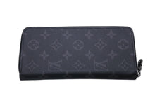 画像をギャラリービューアに読み込む, 新品同様 LOUIS VUITTON ルイヴィトン ジッピーウォレット ヴェルティカル 長財布 M62295 モノグラムエクリプス ブラック 中古 4b000213