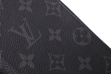 画像をギャラリービューアに読み込む, 新品同様 LOUIS VUITTON ルイヴィトン ジッピーウォレット ヴェルティカル 長財布 M62295 モノグラムエクリプス ブラック 中古 4b000213