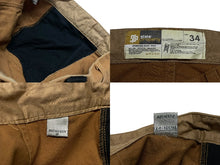 画像をギャラリービューアに読み込む, STATE PROPERTY x ROCAWEAR ステイトプロパティ ロカウェア カーゴパンツ ワーク ブラウン サイズ34 美品 中古 4b000222