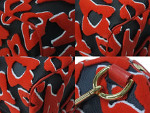 Load image into Gallery viewer, 新品同様品 LOUIS VUITTON × UF ルイヴィトン × ウルス フィッシャー スピーディバンドリエール25 ハンドバッグ M45552 レッド 中古 4b000231