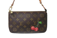 画像をギャラリービューアに読み込む, 極美品 LOUIS VUITTON ルイヴィトン モノグラム チェリー ポシェットアクセソワール アクセサリーポーチ 村上隆 M95008 中古 4b000232