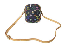 画像をギャラリービューアに読み込む, LOUIS VUITTON ルイヴィトン モノグラムマルチカラー リフト ショルダーバッグ ブラック M40056 村上隆 美品 中古 4b000237