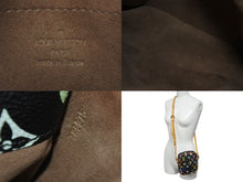 画像をギャラリービューアに読み込む, LOUIS VUITTON ルイヴィトン モノグラムマルチカラー リフト ショルダーバッグ ブラック M40056 村上隆 美品 中古 4b000237