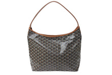 画像をギャラリービューアに読み込む, 新品未使用 GOYARD ゴヤール ボエム ホーボー バッグ トートバッグ ブラウン PVC レザー BOHEMEPMLTY01CL01P シルバー金具 中古 4c075568
