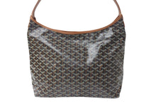画像をギャラリービューアに読み込む, 新品未使用 GOYARD ゴヤール ボエム ホーボー バッグ トートバッグ ブラウン PVC レザー BOHEMEPMLTY01CL01P シルバー金具 中古 4c075568