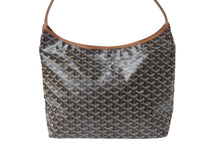 画像をギャラリービューアに読み込む, 新品未使用 GOYARD ゴヤール ボエム ホーボー バッグ トートバッグ ブラウン PVC レザー BOHEMEPMLTY01CL01P シルバー金具 中古 4c075568