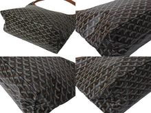 画像をギャラリービューアに読み込む, 新品未使用 GOYARD ゴヤール ボエム ホーボー バッグ トートバッグ ブラウン PVC レザー BOHEMEPMLTY01CL01P シルバー金具 中古 4c075568