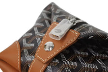 画像をギャラリービューアに読み込む, 新品未使用 GOYARD ゴヤール ボウリング25 トイレタリーバッグ クラッチバッグ BOWLIN025TY01CL01P ブラック PVC レザー 中古 4c075956
