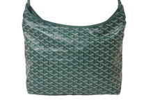 画像をギャラリービューアに読み込む, 新品未使用 GOYARD ゴヤール ボエム ホーボーバッグ グリーン BOHEMEPMLTY33CL33P コーティングキャンバス シルバー金具 中古 4b000240