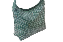 画像をギャラリービューアに読み込む, 新品未使用 GOYARD ゴヤール ボエム ホーボーバッグ グリーン BOHEMEPMLTY33CL33P コーティングキャンバス シルバー金具 中古 4b000240