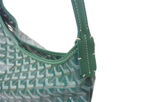 画像をギャラリービューアに読み込む, 新品未使用 GOYARD ゴヤール ボエム ホーボーバッグ グリーン BOHEMEPMLTY33CL33P コーティングキャンバス シルバー金具 中古 4b000240
