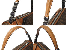 Load image into Gallery viewer, CHRISTIAN DIOR クリスチャンディオール ロマンティック ワンショルダーバッグ トロッター CM 0017 ブラウン ブラック 美品 中古 4b000251