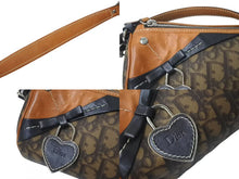Load image into Gallery viewer, CHRISTIAN DIOR クリスチャンディオール ロマンティック ワンショルダーバッグ トロッター CM 0017 ブラウン ブラック 美品 中古 4b000251