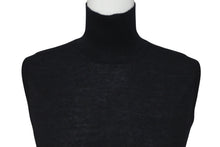 Load image into Gallery viewer, 極美品 MIUMIU ミュウミュウ ニットベスト ノースリーブ トップス サイズ40 ハイネック カシミヤ シルク ブラック 中古 4b000254