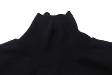 Load image into Gallery viewer, 極美品 MIUMIU ミュウミュウ ニットベスト ノースリーブ トップス サイズ40 ハイネック カシミヤ シルク ブラック 中古 4b000254