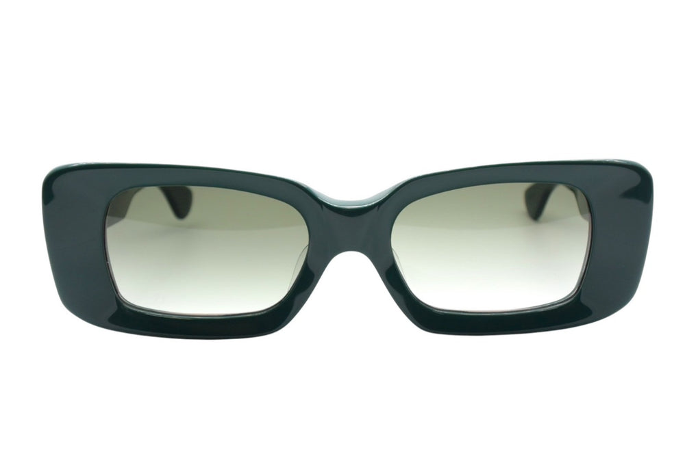 CHROME HEARTS ESTREL LA Sunglasses Star Silver 925 Green Eyewear 51□20-140 Good Condition Used 4b000266