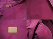 Load image into Gallery viewer, LOUIS VUITTON ルイヴィトン ネオスピーディ ハンドバッグ M95214 モノグラム デニム ピンク ゴールド金具 美品 中古 4b000267