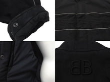 画像をギャラリービューアに読み込む, BALENCIAGA バレンシアガ ジャケット Racing Jacket 2020AW レーシングジャケット ブラック サイズ44 626604 美品 中古 4b000268