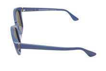 画像をギャラリービューアに読み込む, CHROME HEARTS クロムハーツ サングラス ブルー ブラスチック ファーケース付き ブルー シルバー925 美品 中古 4b000269