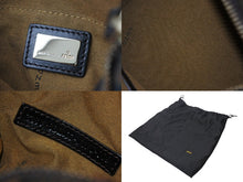 Load image into Gallery viewer, FENDI フェンディ ズッカ柄 ミニハンドバッグ ボストンバッグ型 2288-8BL103-JWU-089 キャンバス レザー ブラウン 美品 中古 4b000273