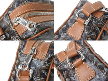 画像をギャラリービューアに読み込む, 極美品 GOYARD ゴヤール カップヴェールPM ショルダーバッグ ブラウン PVC レザー シルバー金具 中古 4b000294