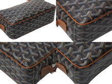 画像をギャラリービューアに読み込む, 極美品 GOYARD ゴヤール カップヴェールPM ショルダーバッグ ブラウン PVC レザー シルバー金具 中古 4b000294
