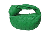 画像をギャラリービューアに読み込む, 極美品 BOTTEGAVENETA ボッテガヴェネタ ミニ ジョディ ハンドバッグ パラキート グリーン ラムレザー カーフレザー 中古 4b000295